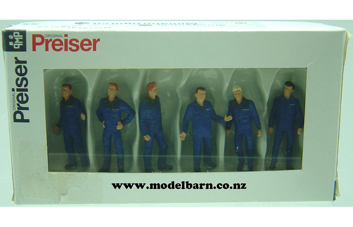 1/50 Workman Figurines "Komatsu" (6) (used)