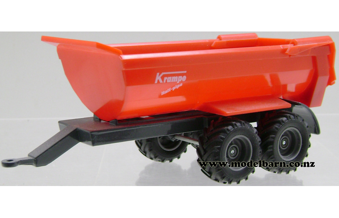 1/50 Krampe Half-Pipe Tip Trailer (red, used)