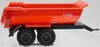 1/50 Krampe Half-Pipe Tip Trailer (red, used)
