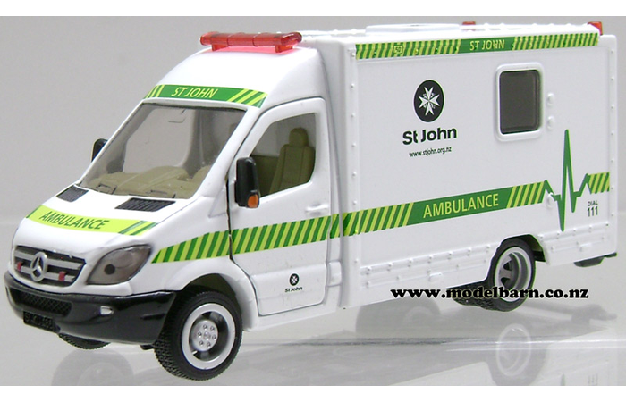1/50 Mercedes Ambulance "St John" (white) First Edition (used)