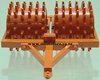 1/25 Sheepsfoot Roller (orange, used)