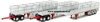 1/50 Freighter Triple Road Train Trailer & Dolly Set "Dawson's Haulage"