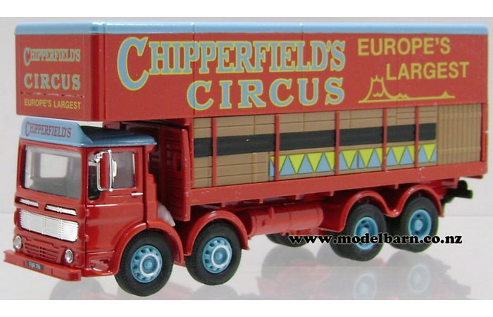 1/50 AEC Ergomatic Cab 4-Axle Pole Truck "Chipperfields Circus"