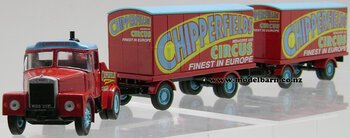1/50 Scammell Highwayman & 2 Circus Trailers "Chipperfields Circus"-scammell-Model Barn