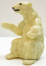 1/32 Polar Bear Sitting-animals-and-figurines-Model Barn