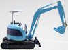 1/24 Hitachi EX33U Mini Excavator with Blade (blue)