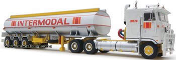1/64 Kenworth COE & Semi Tanker Trailer "Intermodal"-trucks-and-trailers-Model Barn