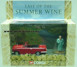 1/43 Triumph Herald Convertible & Edie Pegden Figurine "Last of the Summer Wine"-other-vehicle-brands-Model Barn