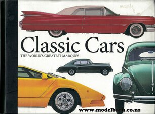 Classic Cars The World's Greatest Marques Book-used-books-Model Barn