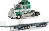 1/50 Kenworth T909 & Freighter Flat Top B-Double Trailer Set Combo "Hi-Quality Heavy Haulage"