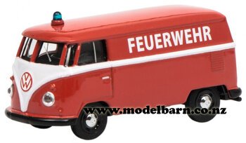 1/64 VW Kombi Panel Van (red) "Feuerwehr-volkswagen-Model Barn