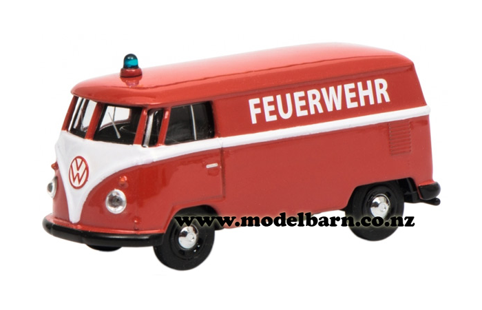 1/64 VW Kombi Panel Van (red) "Feuerwehr