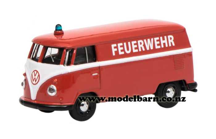 1/64 VW Kombi Panel Van (red) "Feuerwehr