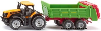 JCB Fastrac & Strautmann VS 2005 Manure Spreader (161mm)-farm-equipment-Model Barn