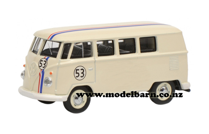 1/64 VW Kombi Rally Bus (white) "53"