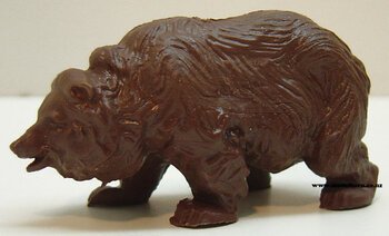 1/32 Brown Bear Walking-animals-and-figurines-Model Barn