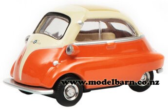 1/64 BMW Isetta (orange & beige)-bmw-Model Barn