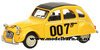 1/64 Citroen 2CV (yelllow) "007, For Your Eyes Only"