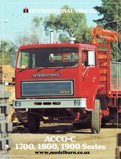 International ACCO-C 1700, 1800, 1900 Series Trucks Sales Brochure 1981-international-Model Barn