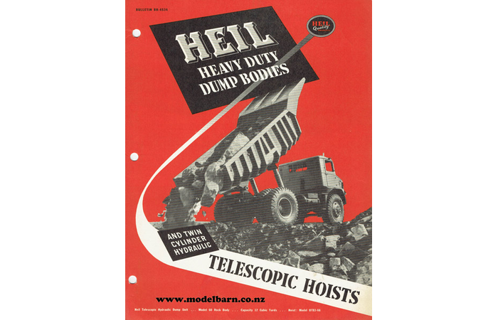 Hell Heavy Duty Dump Bodies Sales Brochure