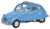 1/87 Citroen 2CV with Sunroof (blue)