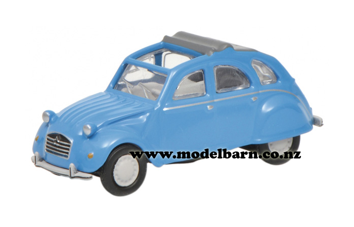 1/87 Citroen 2CV with Sunroof (blue)