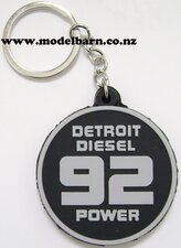 Keyring Detroit Diesel 92 Power Logo-key-rings-Model Barn