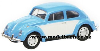 1/87 VW Beetle (blue & white)-volkswagen-Model Barn