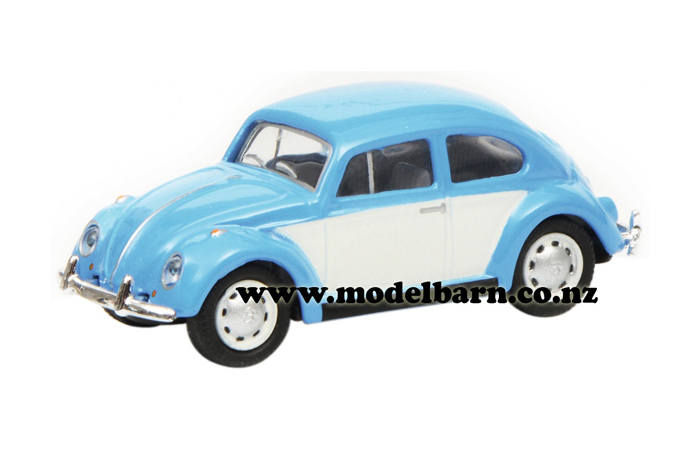 1/87 VW Beetle (blue & white)