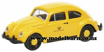 1/87 VW Beetle (yellow) "Deutsche Bundespost"-volkswagen-Model Barn