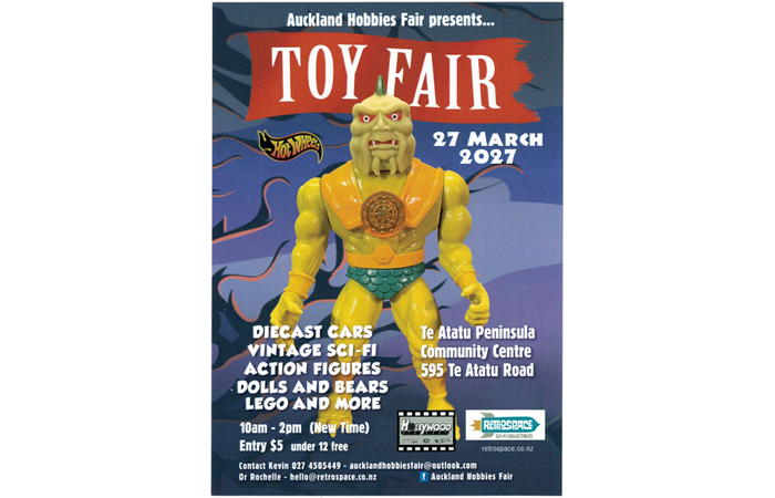 Auckland Hobbies Fair March 27 2027