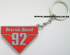 Keyring Detroit Diesel 92 Logo-key-rings-Model Barn