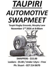 Taupiri Swap Meet November 1 2026-upcoming-events-Model Barn