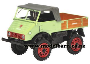 1/43 Mercedes Unimog U401 Soft Top (light green)-mercedes-Model Barn