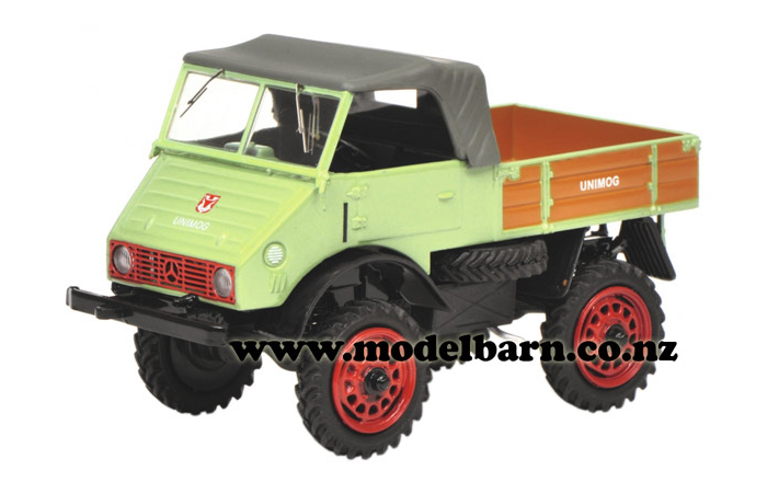 1/43 Mercedes Unimog U401 Soft Top (light green)