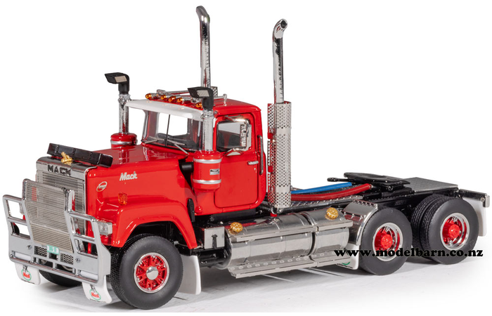 1/50 Mack Super-Liner II Day Cab Prime Mover (Red & Black)