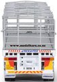 1/50 Freighter Flat Top B-Double Trailer Set (Gloss Black)