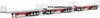 1/50 Freighter Triple Road Train Trailer & Dolly Set (White & Red)
