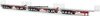 1/50 Freighter Triple Road Train Trailer & Dolly Set (White & Red)