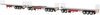 1/50 Freighter Triple Road Train Trailer & Dolly Set (White & Red)