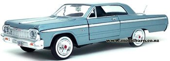1/24 Chev Impala Coupe (1964, light blue)-chevrolet-and-gmc-Model Barn