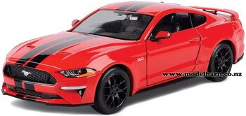1/24 Ford Mustang GT (2018, red & black)-vehicles-Model Barn