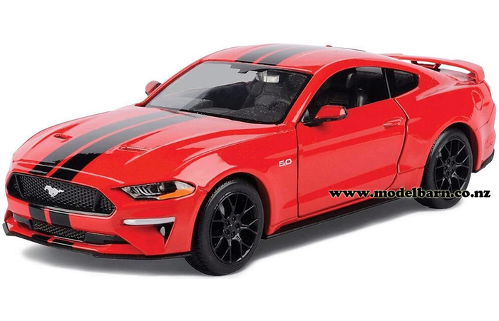1/24 Ford Mustang GT (2018, red & black)