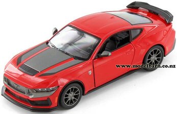 1/38 Ford Mustang Dark Horse (2024, red & grey)-vehicles-Model Barn