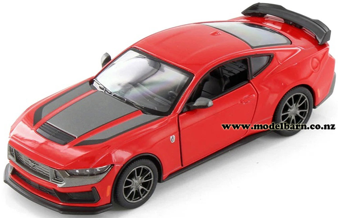 1/38 Ford Mustang Dark Horse (2024, red & grey)