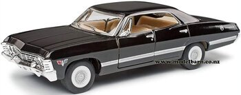 1/43 Chev Impala Sedan (1967, black)-vehicles-Model Barn