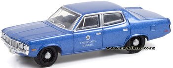 1/64 AMC Matador (1972, blue) "US Marshall"-vehicles-Model Barn