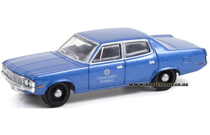 1/64 AMC Matador (1972, blue) "US Marshall"