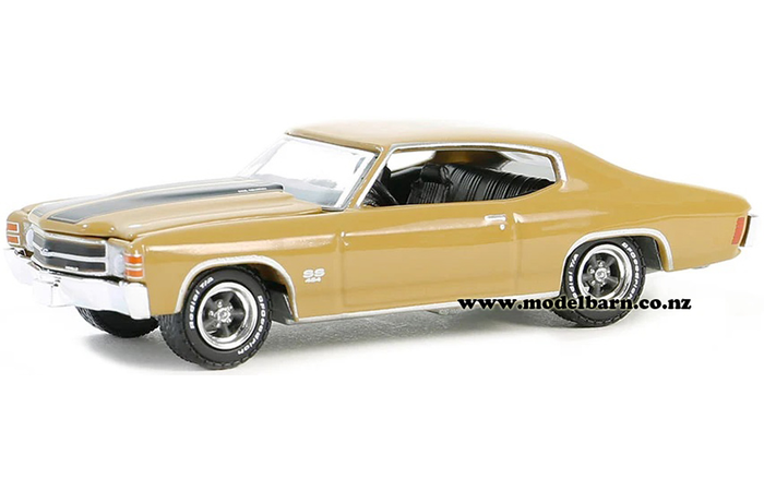 1/64 Chev Chevelle SS 454 (1971, mustard & black)