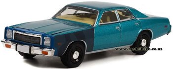 1/64 Plymouth Fury (1977, light blue) "Hunter"-vehicles-Model Barn